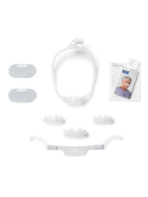 DreamWear Silicone Pillows, FitPack, Med Frame, 4 Cushions