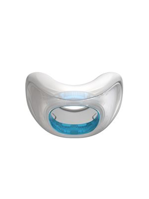 Fisher & Paykel Evora Nasal CPAP Mask Seal, isolated on white background.